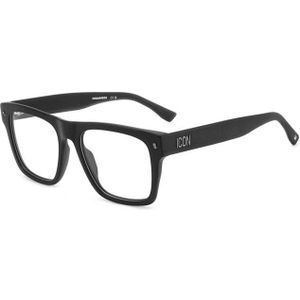 Dsquared2 Man Icon 0018 003 Optische monturen Acetaat Zwart-opaco  Hurken