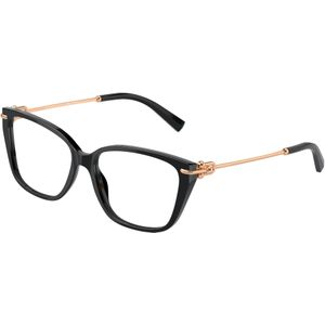 Tiffany Vrouw TF2248K 8403 Optische monturen Acetaat Zwart Transparant Kussen Normaal