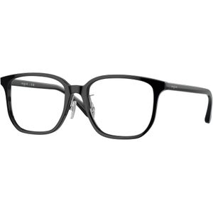 VOGUE EYEWEAR Vrouw VO5550D W44 Optische monturen Acetaat Zwart Transparant Kussen Normaal
