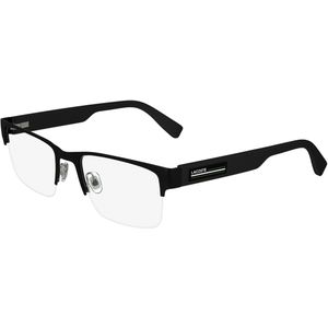 Lacoste Man L2299 002 Optische monturen Metaal Zwart  Hurken Normaal Normaal