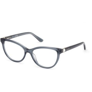 Guess Vrouw GU50195 092 Optische monturen Acetaat Blauw  Kattenoog Normaal