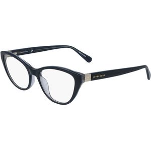LONGCHAMP Vrouw LO2664 7 Optische monturen Plastic Blauw  Kattenoog