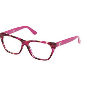 Guess Vrouw GU50234 78 Optische monturen Acetaat Lila  Geometrisch Normaal