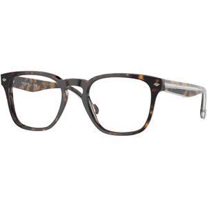 VOGUE EYEWEAR Man VO5570 W656 Optische monturen Acetaat Bruin Transparant Hurken Normaal