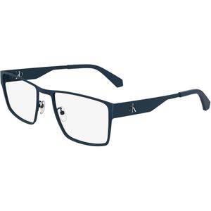 Calvin Klein Man CKJ24208 400 Optische monturen Metaal Blauw  Hurken Normaal