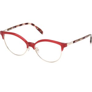 Emilio Pucci Vrouw EP5259 066 Optische monturen Acetaat Rood  Rotonde Normaal