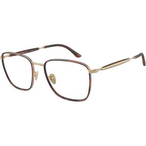 Giorgio Armani Man AR5160J  3415 Optische monturen Metaal Goud Transparant Kussen Normaal