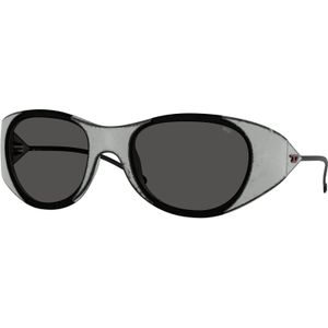 DIESEL Unisex DL3003 509/87 Zonnebrillen Geïnjecteerd Veelkleurig Grijs Rotonde Normaal