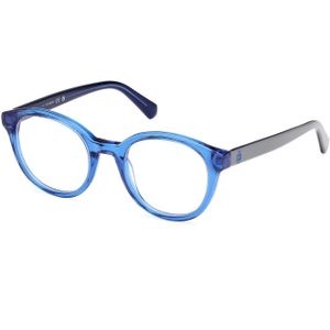 Guess Uniseks GU50263 092 Optische monturen Acetaat Blauw  Rotonde Normaal