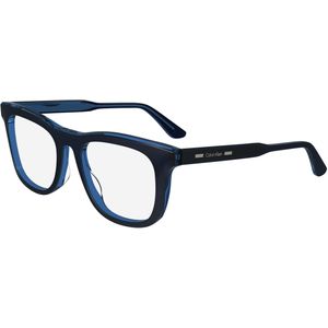 Calvin Klein Man CK24515 438 Optische monturen Acetaat Blauw  Hurken Normaal