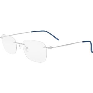 Calvin Klein Unisex CK22125TD 414 Optische monturen Titanium Blauw  Hurken Normaal Fotochromatisch