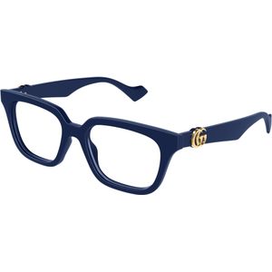 Gucci - GG1536O 009 - Optische Monturen - Blauw Transparant - Geïnjecteerd Kattenoog