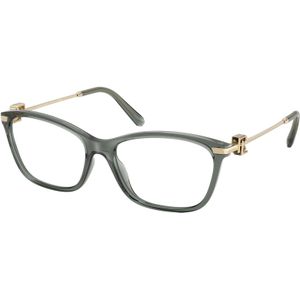 Ralph Lauren Vrouw RL6247U 6216 Optische monturen Geïnjecteerd Groente Transparant Vlinder Normaal