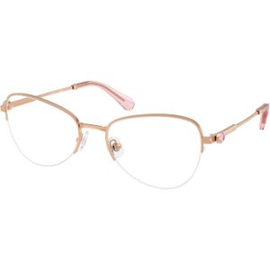 Swarovski Vrouw SK1032  4014 Optische monturen Metaal Goud Transparant Rotonde Normaal