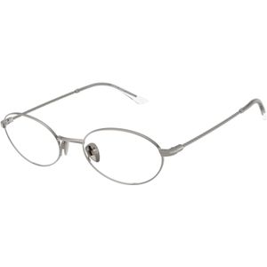 Giorgio Armani Vrouw AR5165  3010 Optische monturen Staal Grijs Transparant Rotonde Normaal
