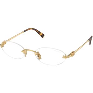 Miu Miu - Mu A54S - Zonnebril - Goudkleur - Metalen Frame