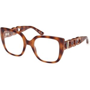 Guess Vrouw GU50118 053 Optische monturen Geïnjecteerd Havana  Hurken Normaal