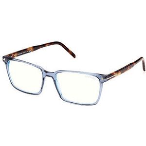 TOM FORD Man FT5802-B 090 Optische monturen Acetaat Blauw  Hurken Blauw anti-licht