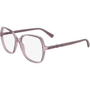 LONGCHAMP Donna LO2769 610 Optische monturen Bio-iniettato Rosa  Rotonda Normale