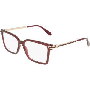 Ferragamo Vrouw SF3039 612 Optische monturen Acetaat Bordeaux  Hurken Normaal