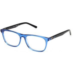 Guess Uniseks GU9228 090 Optische monturen Acetaat Blauw  Kwadraat Normaal