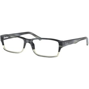 Ray - Ban Unisex RX5169 5540 Optische monturen Acetaat Grijs Transparant Hurken Normaal