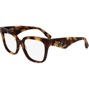 Karl Lagerfeld Donna KL6190 240 Optische monturen Acetato Havana  Squadrata Normale