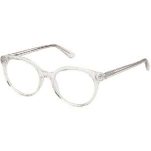 Guess Uniseks GU50270 026 Optische monturen Acetaat Transparant  Rotonde Normaal