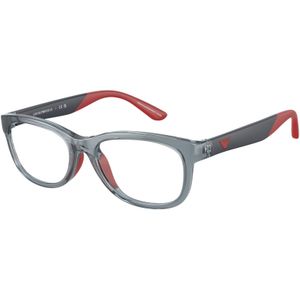 Emporio Armani Kind EK3001 5072 Optische monturen Geïnjecteerd Blauw Transparant Kussen Normaal