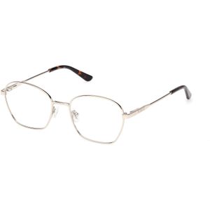 Guess Uniseks GU50272 032 Optische monturen Metaal Goud  Kwadraat Normaal