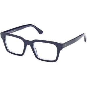 Web Man WE5459 092 Optische monturen Acetaat Blauw  Kwadraat Normaal