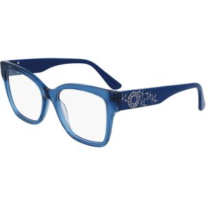 Karl Lagerfeld Vrouw KL6111R 400 Optische monturen Acetaat Blauw  Hurken Normaal Normaal
