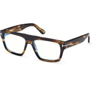 TOM FORD Man FT6084-B 056 Optische monturen Acetaat Havana  Kwadraat Normaal