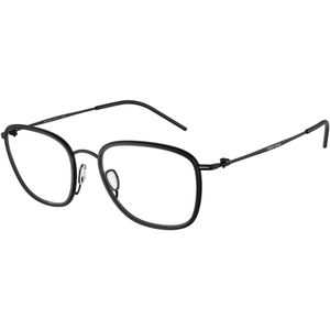 Giorgio Armani Man AR5154 3001 Optische monturen Metaal Zwart Transparant Kussen Normaal