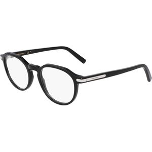 Ferragamo Man SF2955N 001 Optische monturen Acetaat Zwart  Rotonde Normaal