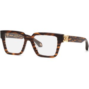 Roberto Cavalli Vrouw VRC100  04AH Optische monturen Acetaat Havana  Geometrisch