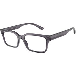 Emporio Armani Man EA3244 6106 Optische monturen Acetaat Grijs Transparant Hurken Normaal