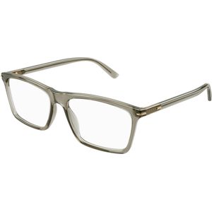 Gucci Man GG1445O 008 Optische monturen Acetaat Bruin Transparant Hurken