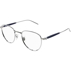 Montblanc Man MB0410O 004 Optische monturen Metaal Ruthenium Transparant Vlinder
