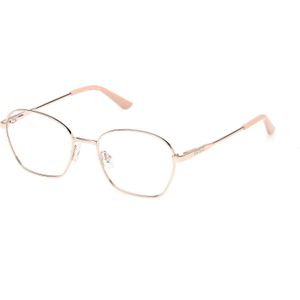 Guess Uniseks GU50272 028 Optische monturen Metaal Goud  Kwadraat Normaal
