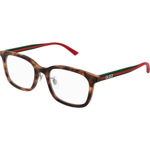Gucci Man GG1873OK 003 Optische monturen Acetaat Havana Transparant Kwadraat