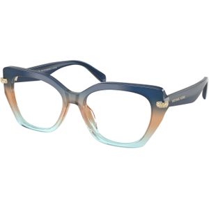 Michael Kors Vrouw Michael Kors MK4167U NASHVILLE 4037 Optische monturen Acetaat Blauw Transparant Geometrisch Normaal