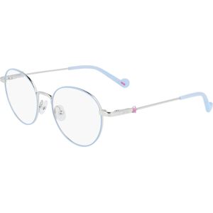 Liu Jo Unisex LJ3103 45 Optische monturen Metaal Zilver  Rotonde  Normaal