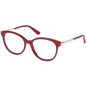 Guess by Marciano Vrouw GM50046 071 Optische monturen Acetaat Bordeaux  Rotonde Normaal