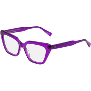 Retrosuperfuture Vrouw 05s nummer 122 paars Optische monturen Acetaat Altviool  Kattenoog