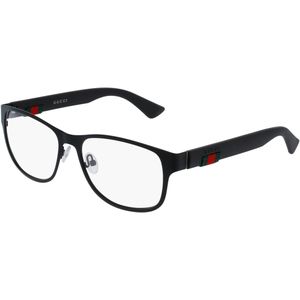 Gucci Man GG0013O 001 Optische monturen Metaal Zwart  Hurken