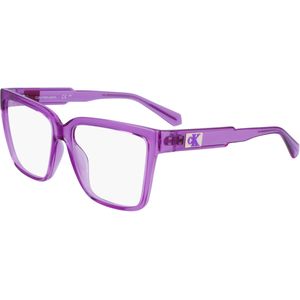 Calvin Klein Vrouw CKJ23625 500 Optische monturen Bio-injectie Altviool  Vlinder Normaal