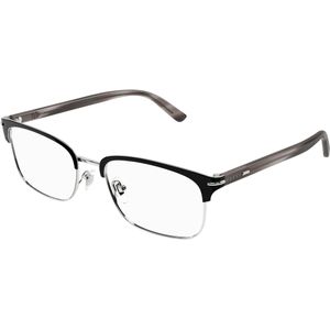 Gucci Man GG1448O 003 Optische monturen Metaal Zilver Transparant Hurken