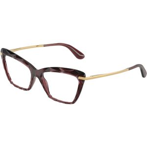 Dolce & Gabbana - DG5025 - Optische Monturen - Rood - Nylon - Kattenoog
