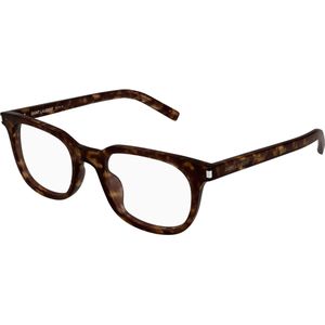 SAINT LAURENT Uniseks SL 840 002 Optische monturen Acetaat Havana Transparant Rotonde